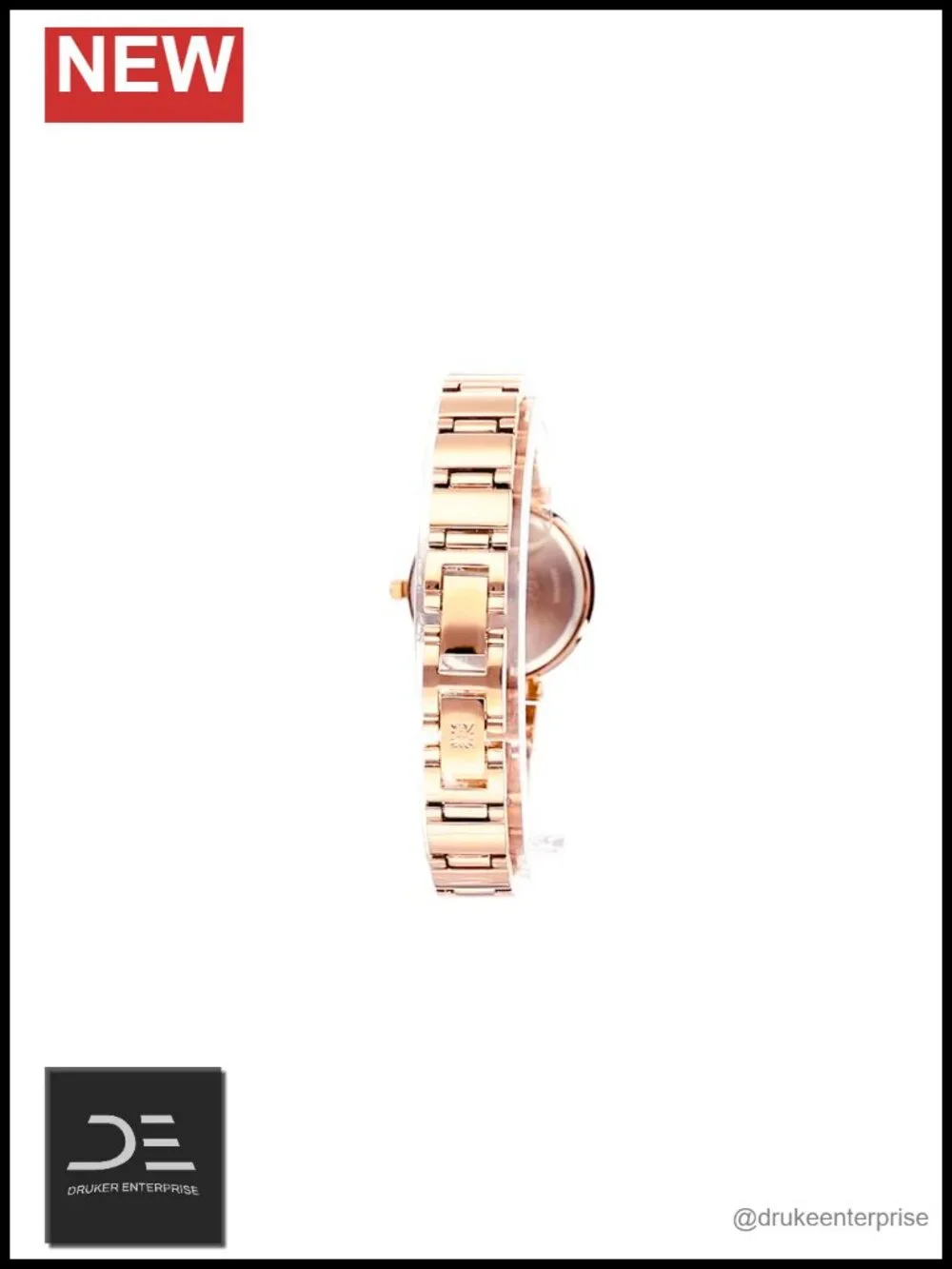 Genuine Diamond Dial Bracelet Watch - Analog Quartz